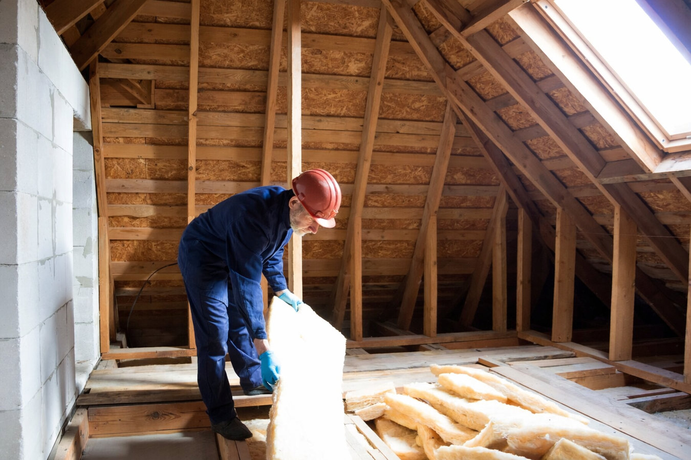 Attic air sealing